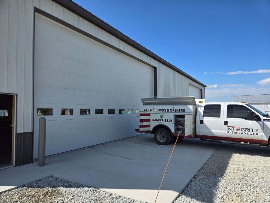 New garage door installation in South Whitley, Indiana